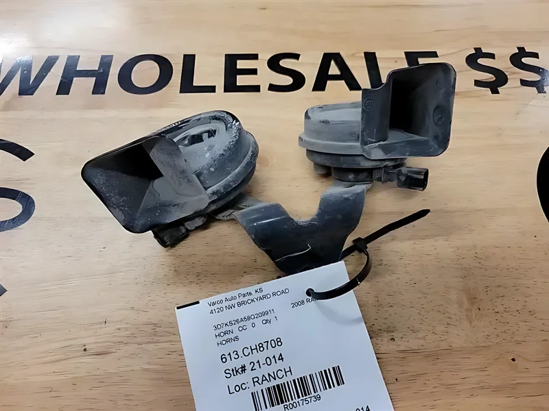 5026991AC Horns With Bracket - OEM | Fits 2007-2009 Dodge Ram