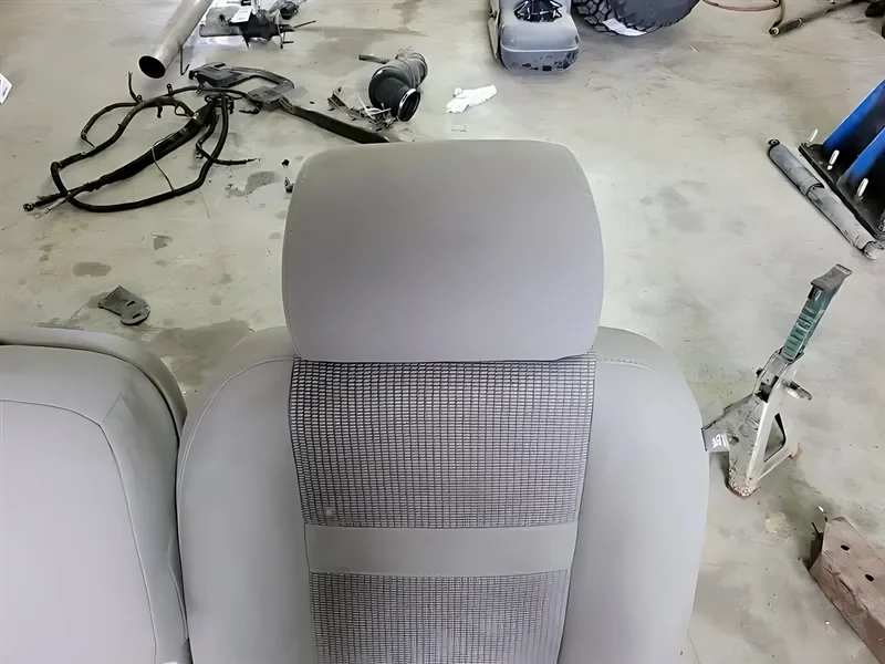 1FL811J3AA Front Headrest Cloth Taupe - OEM | Fits 2006-2009 Dodge Ram
