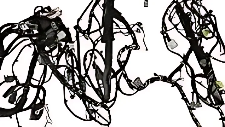 68072633AB Interior Cab Floor Wiring - OEM | Fits 2011 Dodge Ram (Cummins)