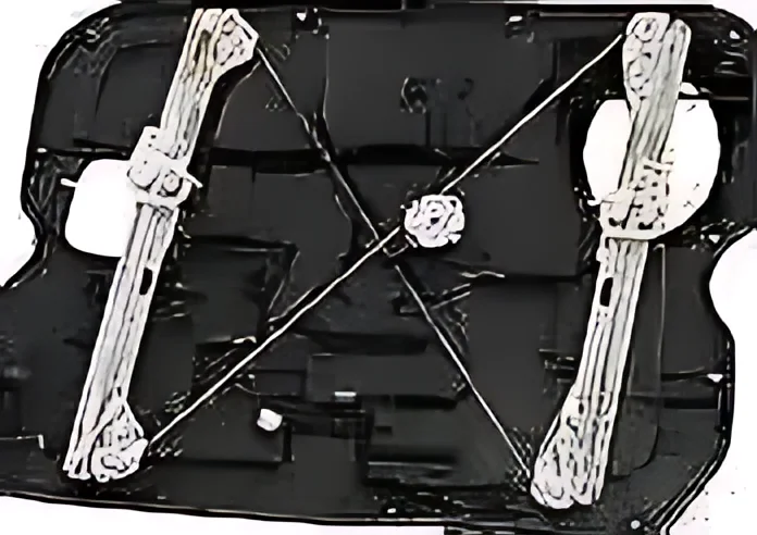 68171827AD Front Door Window Regulator - OEM | Fits 2013-2020 Dodge Ram