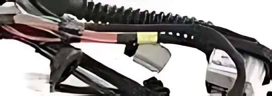 68263810AC RH Rear Door Wiring - OEM | Fits 2016 Dodge Ram