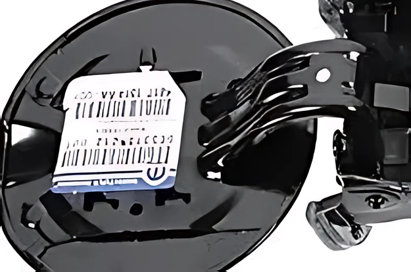 68171514AA Fuel Filler Door - OEM | Fits 2014-2018 Dodge Ram