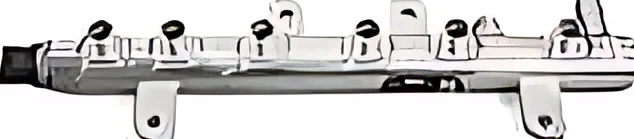 68005440AA187411 Fuel Rail Manifold - OEM | Fits 2012 Dodge Ram (6.7L Cummins)