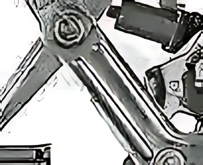 55277090AA Rear Door Window Regulator - OEM | Fits 2006-2009 Dodge Ram