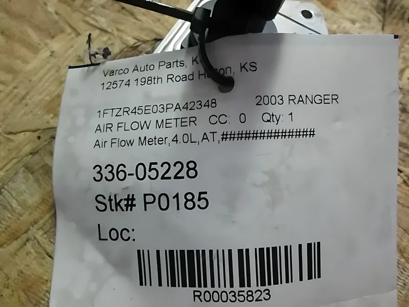 1L2F-12B579-BA Air Flow Meter - OEM | Fits 2001-2003 Ford Ranger