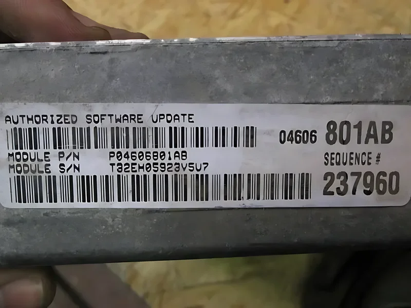 04606801AB ECM - OEM | Fits 2002 Chrysler Sebring (2.7L)